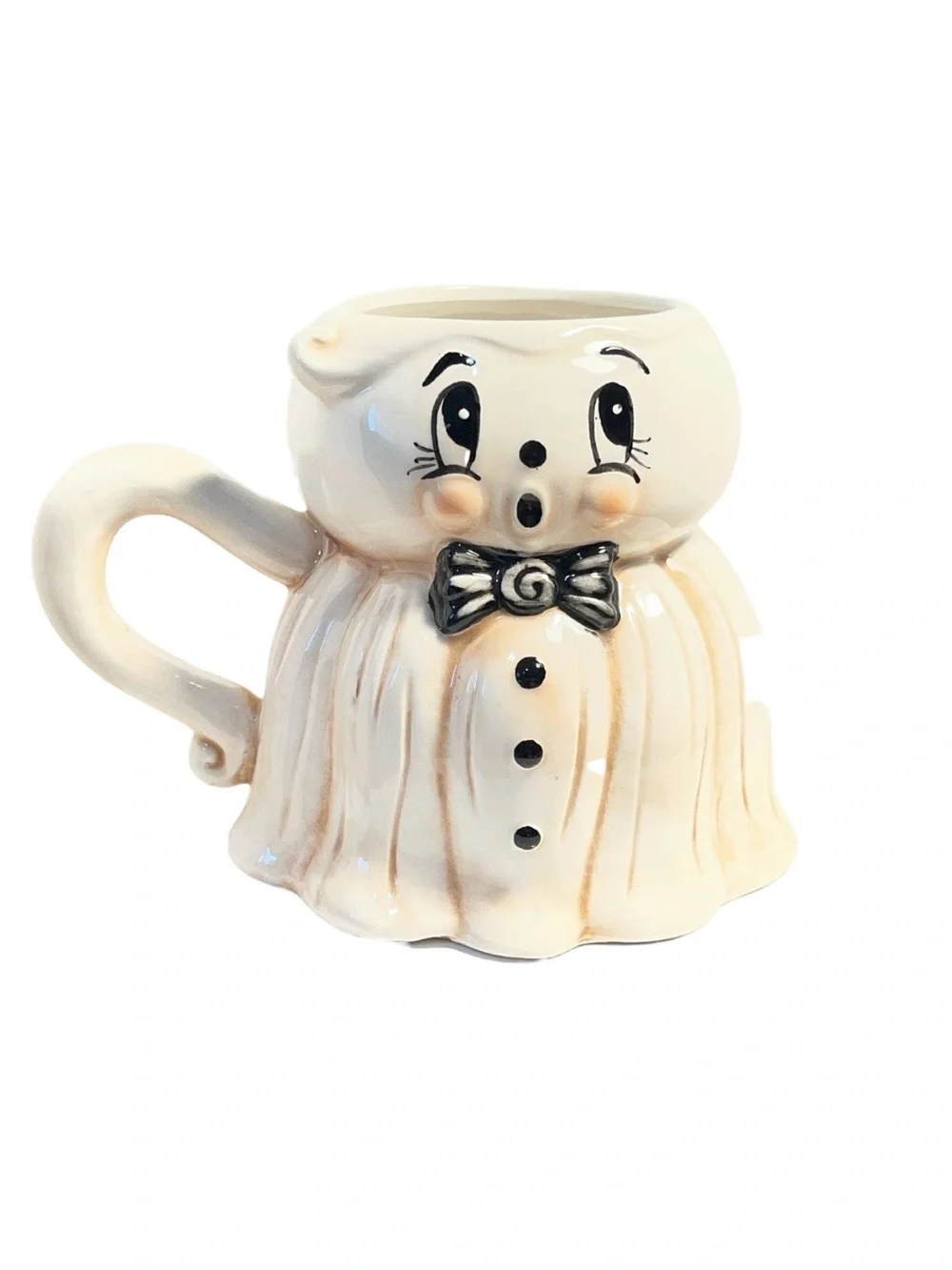 Johanna Parker 2026 Ceramic Ghost Boy Mug - NWT **